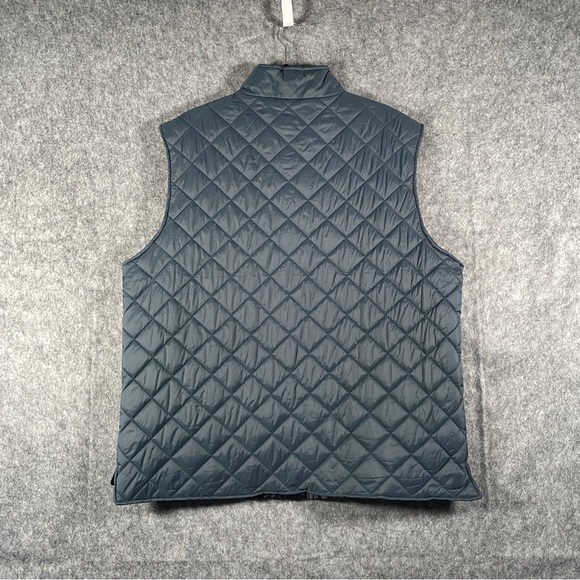 Original Waterproof Vintage Since 1948 Men Navy Blue Vest Puffer Jacket Size XXL - Picture 4 of 6